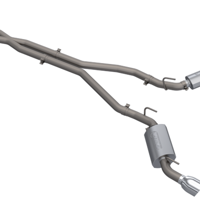 QTP 14-15 Chevrolet Camaro SS 6.2L 304SS AR3 Cat-Back Exhaust w/4.5in Tips
