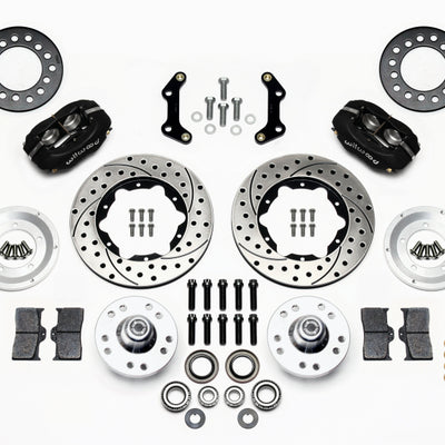 Wilwood Forged Dynalite Front Kit 11.00in Drilled 73-80 CDP A B E & F Body