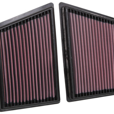 K&N 19 Porsche 911 3.0L H6 F/I Drop In Replacement Air Filter