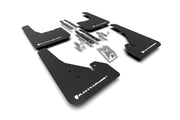 Rally Armor 18-26 Toyota Corolla Hatchback Black UR Mud Flap White Logo