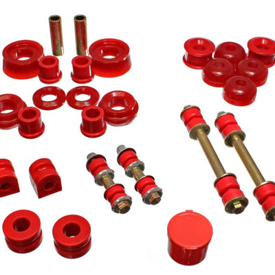 Energy Suspension 00-05 Dodge Neon FWD Red Hyper-flex Master Bushing Set
