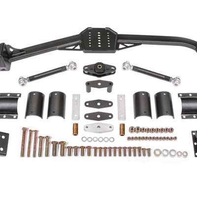 BMR 82-92 3rd Gen F-Body Body Mount Watts Link Rod Ends - Black Hammertone