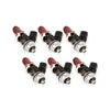 Injector Dynamics 2600-XDS Injectors - 48mm Length - 11mm Top - S2000 Lower Config (Set of 6)