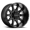 Raceline 930B Shift 17x8in / 5x114.3/5x127 BP / 35mm Offset / 72.62mm Bore - Satin Black Wheel