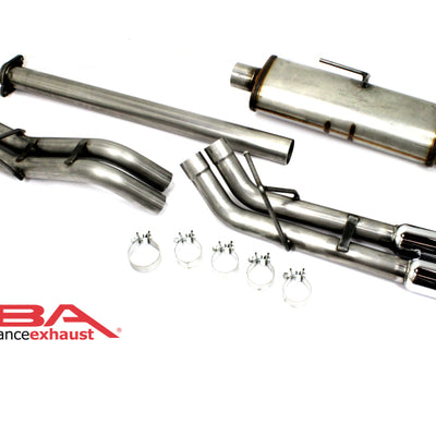 JBA 15-20 Ford F-150 2.7L/3.5L/5.0L 409SS Pass Side Dual Exit Cat-Back Exhaust