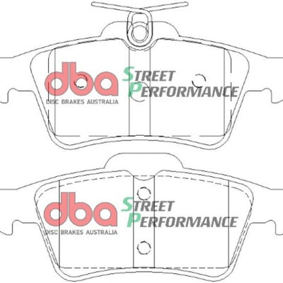DBA 08-10 Chevrolet Cobalt (Rear Rotor) SP Performance Rear Brake Pads