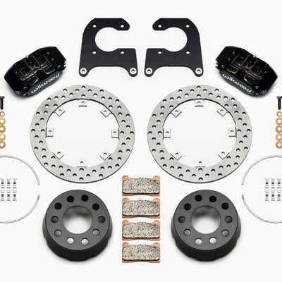 Wilwood Dynapro Lug Mount Single Rear Dynamic Kit SA Drilled M-W/Lamb Ends .690in Studs