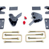 MaxTrac 04-08 Ford F-150 2WD/4WD 4in Rear Lowering Flip Kit w/Hangers