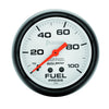Autometer Phantom 66.7mm 0-100 PSI Mechanical Fuel Pressure Gauge