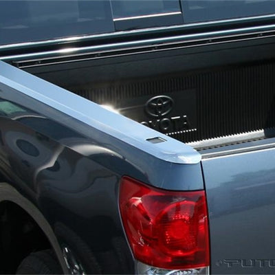 Putco 07-13 Toyota Tundra - Short Bed - 6.5ft Bed Stainless Steel Skins (Holes)