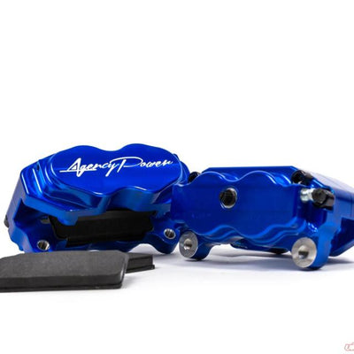 Agency Power Big Brake Kit Front and Rear Blue Ice Can-Am Maverick X3 Turbo 14-18