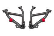 BMR 82-92 GM F-Body A-Arms Lower DOM Non-Adj Delrin Bushings Coilover - Black Hammertone