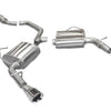 Corsa 2011-2014 Chrysler 200/Dodge Avenger V6 Polished Sport Cat-Back Exhaust