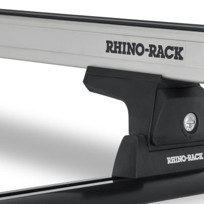 Rhino-Rack Heavy Duty 59in 2 Bar Roof Rack w/Tracks - Silver