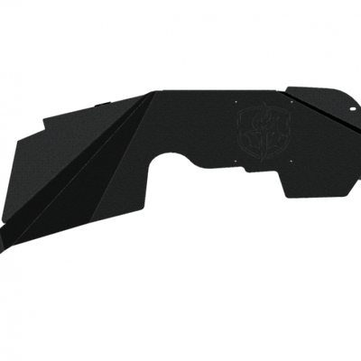 Road Armor 07-16 Jeep Wrangler JK Stealth Front Fender Liner Body Armor - Raw