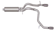 Gibson 08-10 Hummer H3 Alpha 5.3L 2.5in Cat-Back Dual Split Exhaust - Stainless