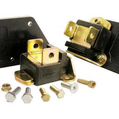 Prothane Chevy LS1 Motor Mount Adapter Kit - Type B - Black