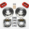 Wilwood Dynapro Low-Profile 11.00in P-Brake Kit - Red Chevy C-10 2.42 Offset 5-lug