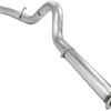 aFe Atlas 5in DPF-Back Aluminized Steel Exh Sys, Ford Diesel Trucks 11-14 v8-6.7L (td) No tip