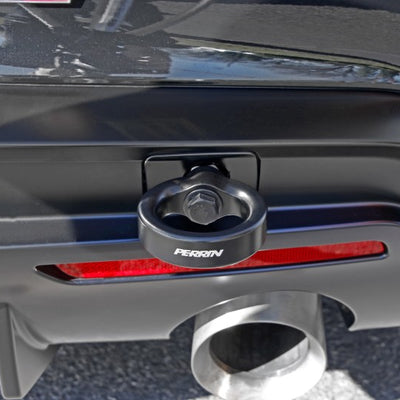 Perrin 2020 Toyota Supra Tow Hook Kit (Rear) - Black