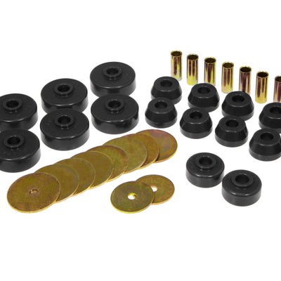 Prothane 84-88 Toyota 4Runner Body Mount Kit - Black