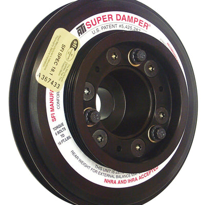 ATI Damper - 7.45in - Alum - (3) 4 Grv - Nissan RB26 R32 - 1000 HP - 2 Ring - 1Pc