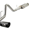 aFe MACHForce XP Exhausts Cat-Back SS-409 EXH CB Toyota Tundra 10-11 V8-5.7L 145.7 WB (blk tip)