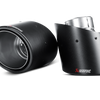 Akrapovic 09-16 Volkswagen Scirocco R Tail Pipe Set (Carbon)
