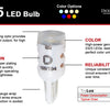 Diode Dynamics 194 LED Bulb HP5 LED - Red Short (Pair)