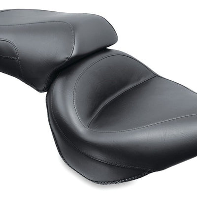 Mustang 98-16 Yamaha V-Star 650 Custom, 98-10 V-Star 650 Classic Touring 1PC Seat - Black