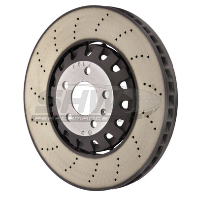 SHW 18-22 Audi RS5 2.9L Front Smooth Lightweight Brake Rotor (4M0615301AM)