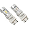 Diode Dynamics 3157 LED Bulb HP24 Dual-Color LED - Red - White (Pair)