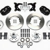 Wilwood Forged Dynalite Front Kit 11.00in 65-72 CDP A Body - 10in Drum