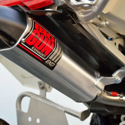 Big Gun 06-10 Suzuki LT-R 450 QUADRACEREXO Aluminum Slip On Exhaust