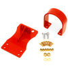 BMR 10-15 5th Gen Camaro V8 Auto Front Driveshaft Safety Loop - Red