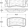 StopTech Street Brake Pads