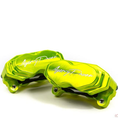 Agency Power Big Brake Kit Front and Rear Monster Green Can-Am Maverick X3 Turbo 14-18