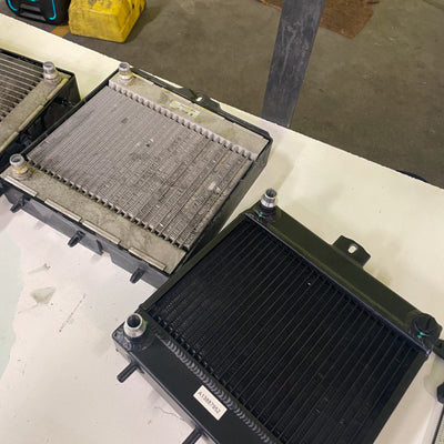 CSF BMW F8X M3/M4/M2C Auxiliary Radiators w/ Rock Guards (Sold Individually - Fits Left and Right