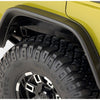 Bushwacker 84-01 Jeep Cherokee Flat Style Flares 2pc - Black