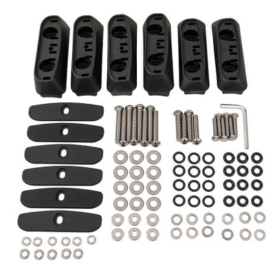 Rhino-Rack 03-09 Toyota Land Crusier Prado RCP Base Kit - 6 pcs