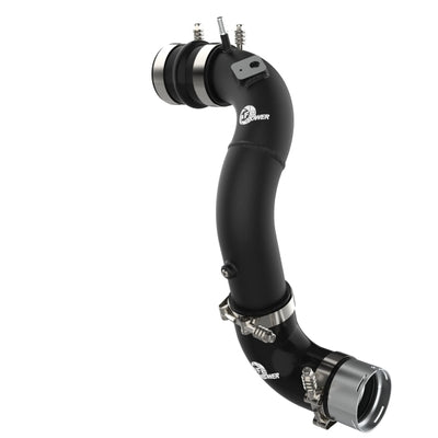 aFe Power 21-22 Ford Bronco L4-2.3L (t) BladeRunner 3in Aluminum Cold Charge Pipe Black