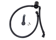 J&L 18-25 Jeep Wrangler JL 3.6L Driver Side Oil Separator 3.0 - Black Anodized
