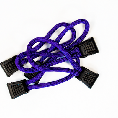 Fishbone Offroad Paracord Zipper Pulls 5 Pcs Purple