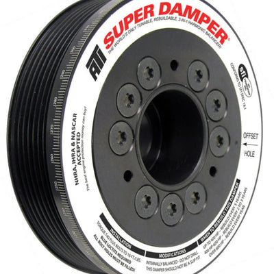 ATI Damper - 5.67in - Alum - 7 Grv - Toyota Scion 2Az-Fe - 2.4-2.6L - 800HP or Less - 1Pc