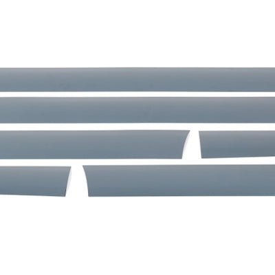 Putco 11-16 Ford SuperDuty - Reg Cab 8ft (10pcs - 6.25in Wide) Black Platinum Rocker Panels