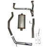 JBA 16-20 Nissan Titan XD (Excl Long Bed) 5.6L 409SS Single Rear Exit Cat-Back Exhaust