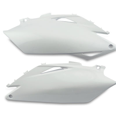 Cycra 07-10 KTM 125 SX Powerflow Radiator Shrouds - White