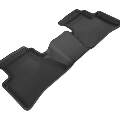 3D MAXpider 2018-2019 Toyota C-HR Kagu 2nd Row Floormats - Black