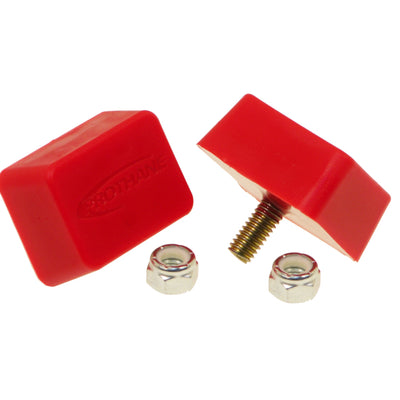 Prothane Universal Bump Stop 3/4 X 1 3/4 X 1 3/8 - Red