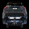 AWE Tuning Ford Focus RS Touring Edition Cat-back Exhaust- Resonated - Chrome Silver Tips